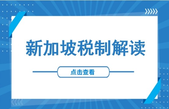 投资必看！新加坡税制解读：7大主要税种及税率、企业和个人所得税申报要点及流程